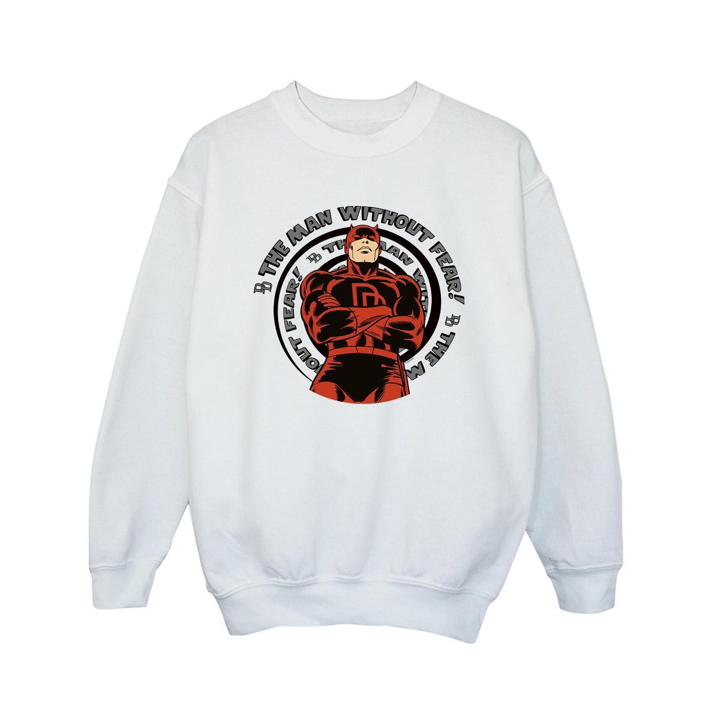 Image of Comics Daredevil Spiral Sweatshirt Mädchen Weiss 128