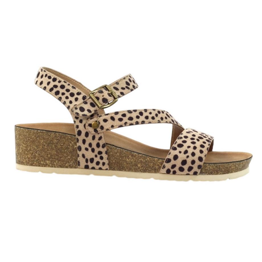 Lunar Sandali con zeppa fantasia Muster Sandali Spicchio 