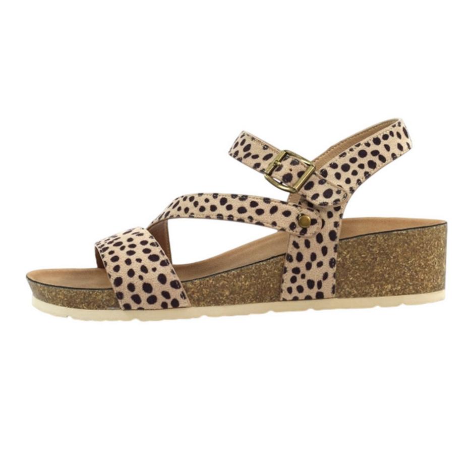 Lunar Sandali con zeppa fantasia Muster Sandali Spicchio 