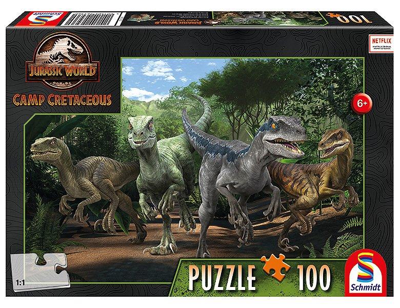 Image of Puzzle Das Velociraptor Rudel (100Teile)