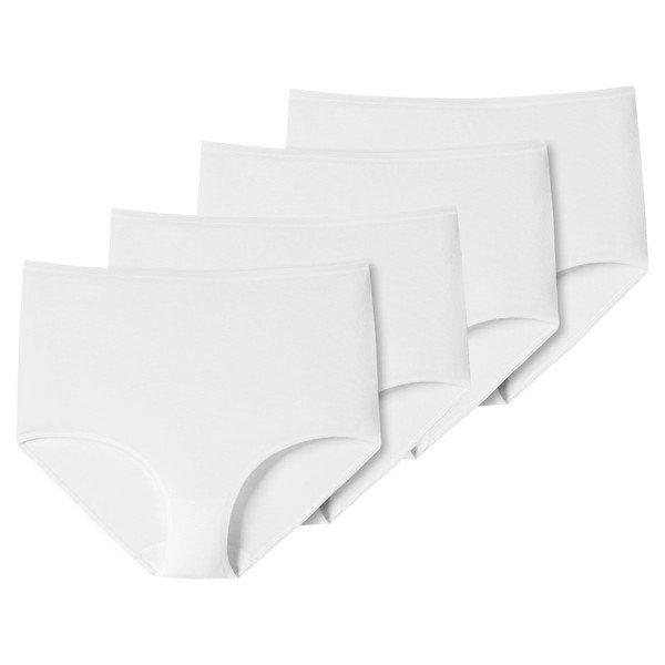 Image of 4er Pack 955 Organic Cotton - Maxi-slip Damen Weiss 3XL