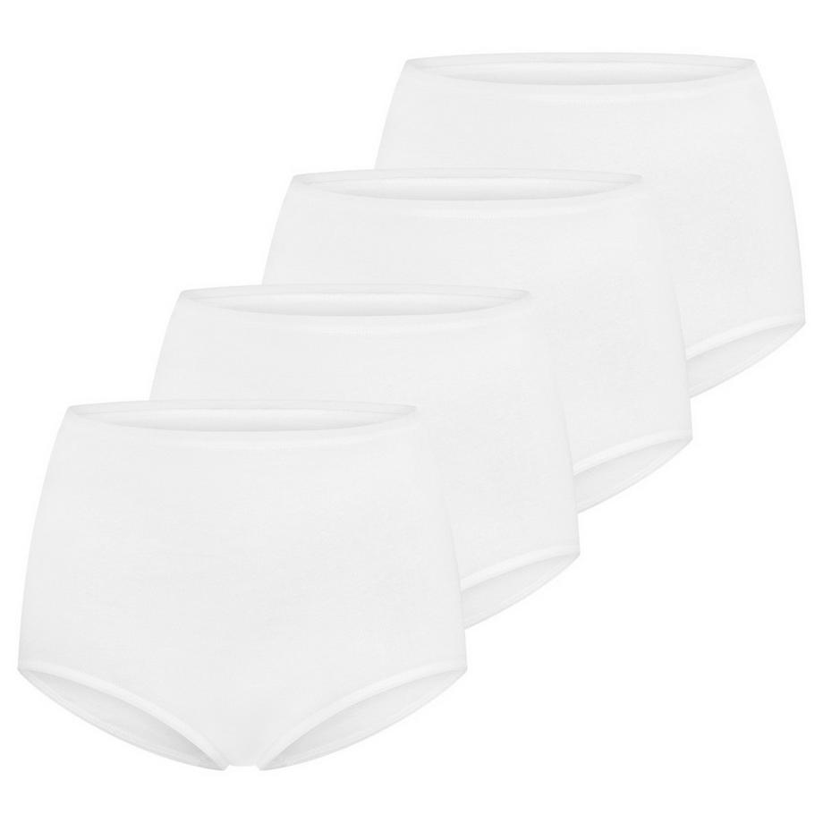 Schiesser Confezione da 4 95/5 Cotone Biologico Slip Maxi  