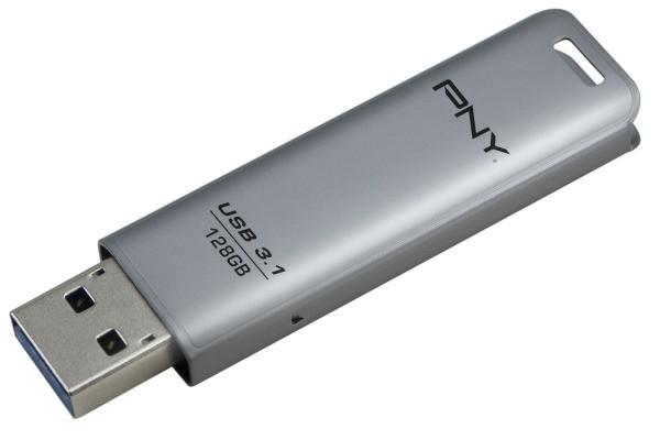 PNY  PNY Elite Steel 3.1 128GB USB 3.1 FD128ESTEEL31G-EF 