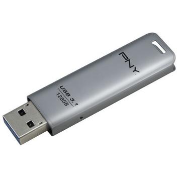 PNY FD128ESTEEL31G-EF unità flash USB 128 GB 3.2 Gen 1 (3.1 Gen 1) Acciaio inox
