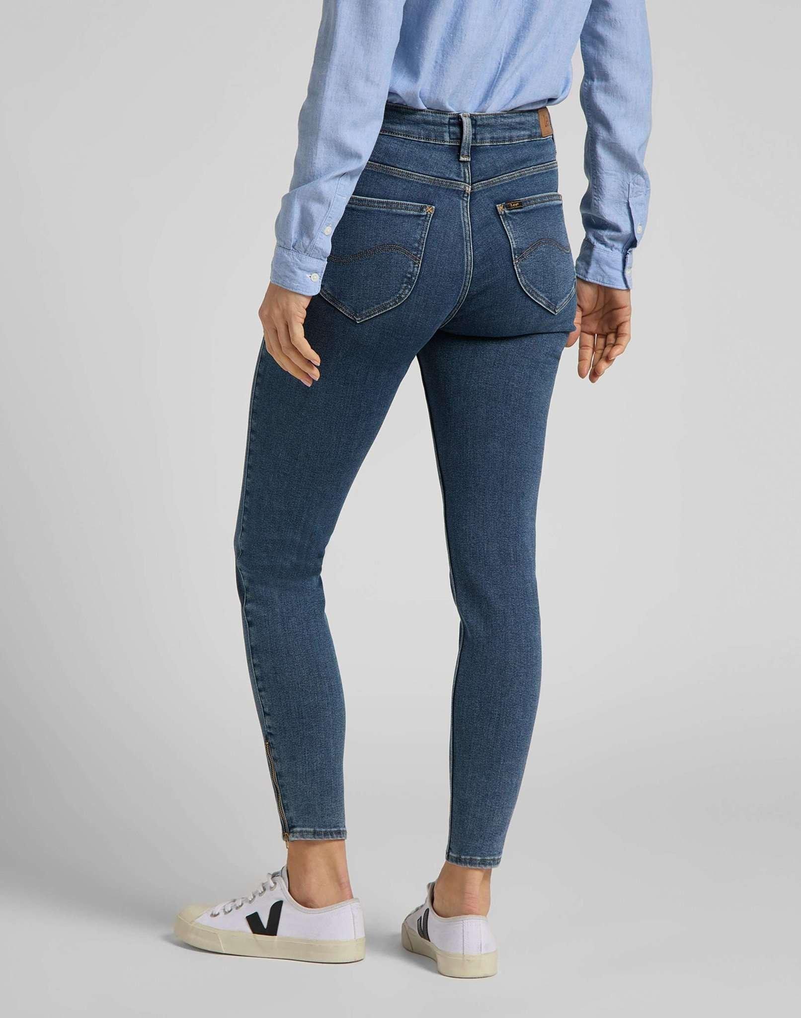 Lee Scarlett High Zip Skinny Fit Jean  