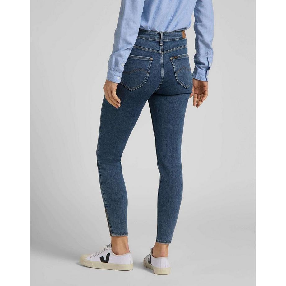 Lee Scarlett High Zip Skinny Fit Jeans  