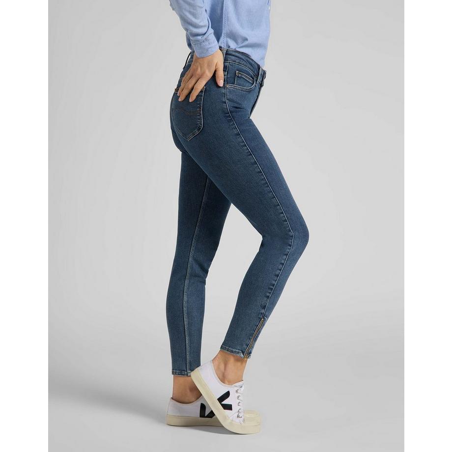 Lee Scarlett High Zip Skinny Fit Jeans  
