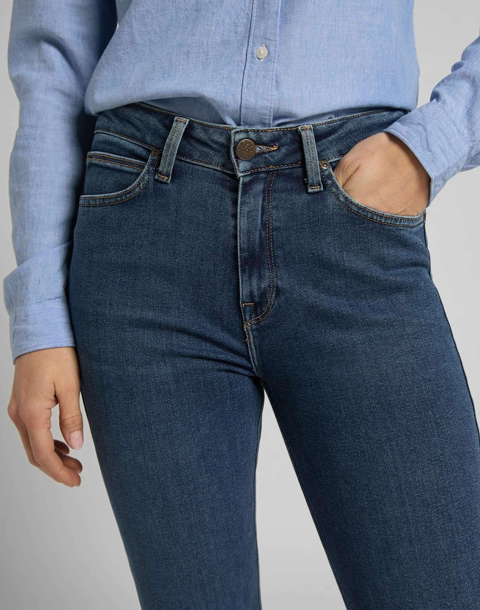 Lee Scarlett High Zip Skinny Fit Jean  