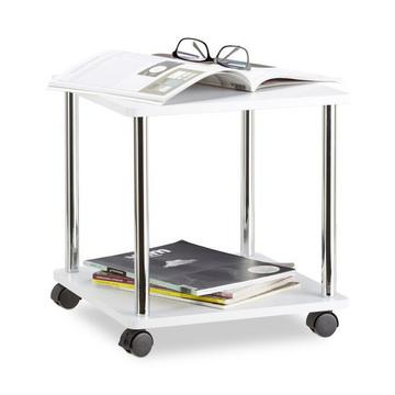 Beistelltisch rollbar 2 Ebenen