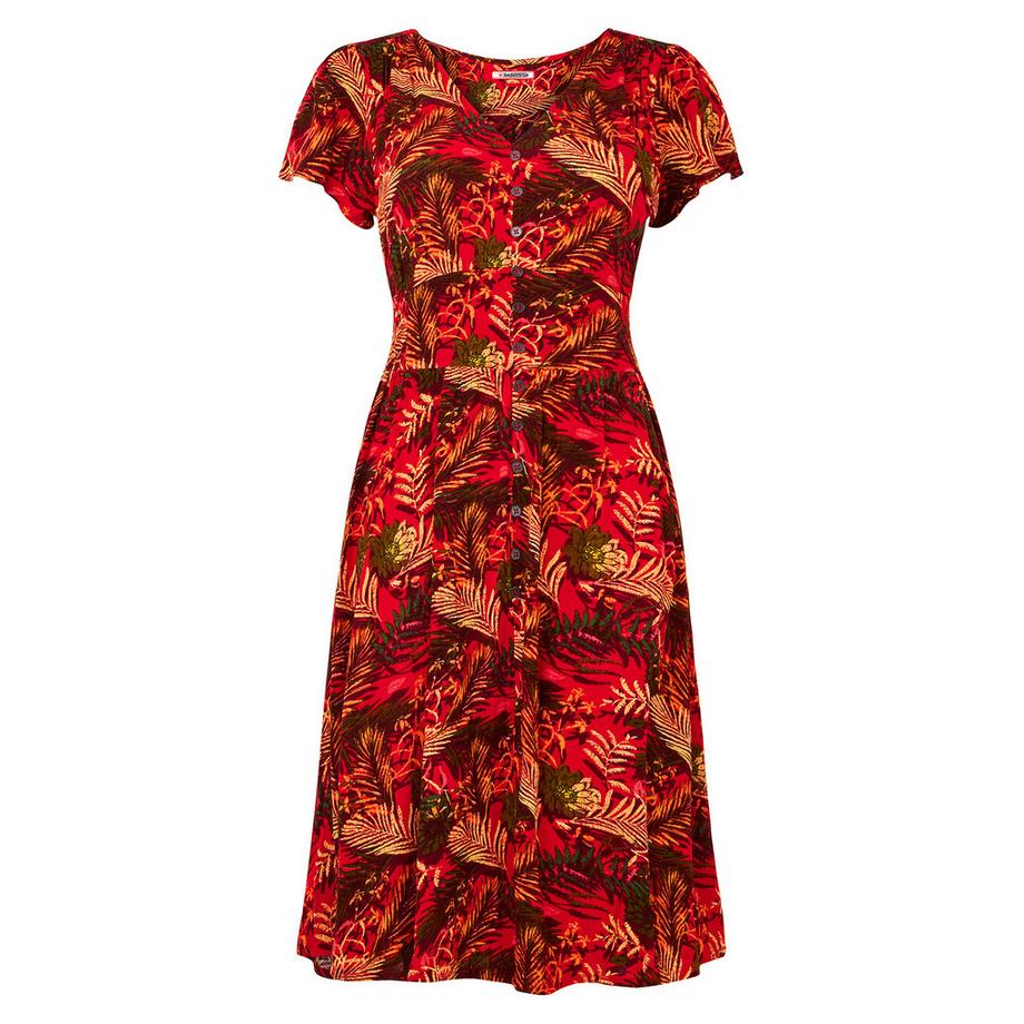Joe Browns Robe Tropicale Taille Froncée  