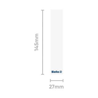 Biella  Étiquettes dorsales 4 cm 27 x 145 mm 