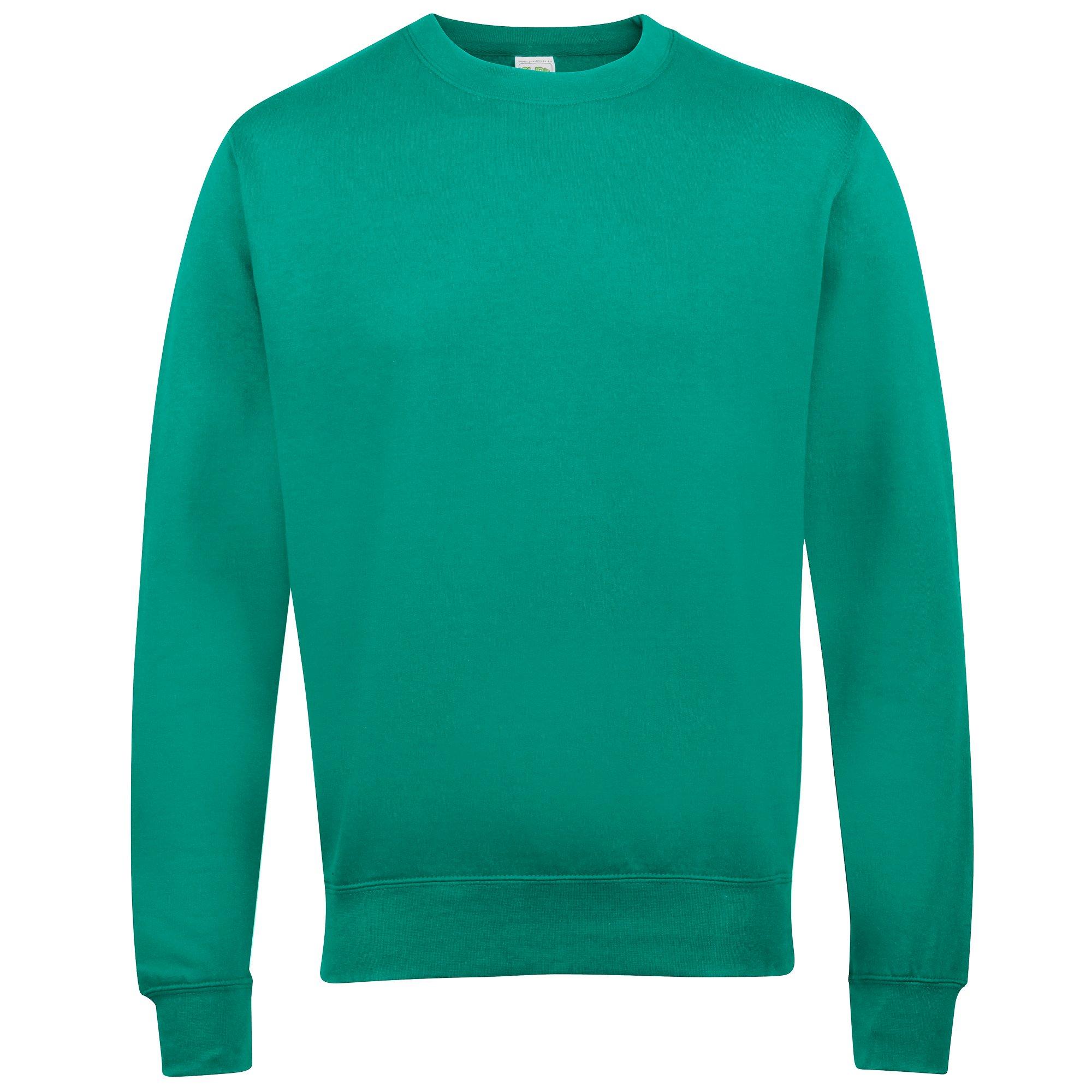 Image of Just Hoods Sweatshirt Mit Rundhalsausschnitt Damen Jade XL
