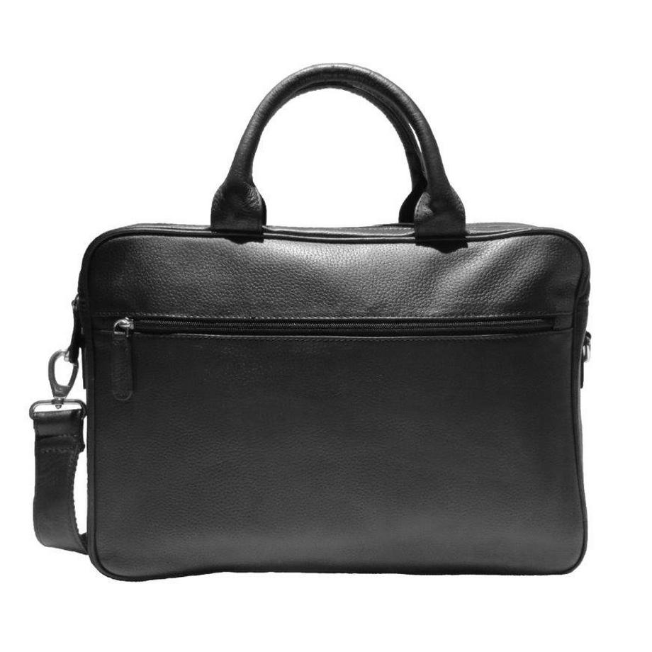 Dermata Lederwaren Vollrindleder Aktenmappe Laptop Tasche  