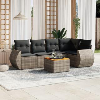 VidaXL Garten sofagarnitur poly-rattan  