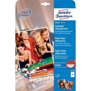 Avery-Zweckform AVERY ZWECKFORM InkJet Fotopapier A4,glossy, 10 Blatt  