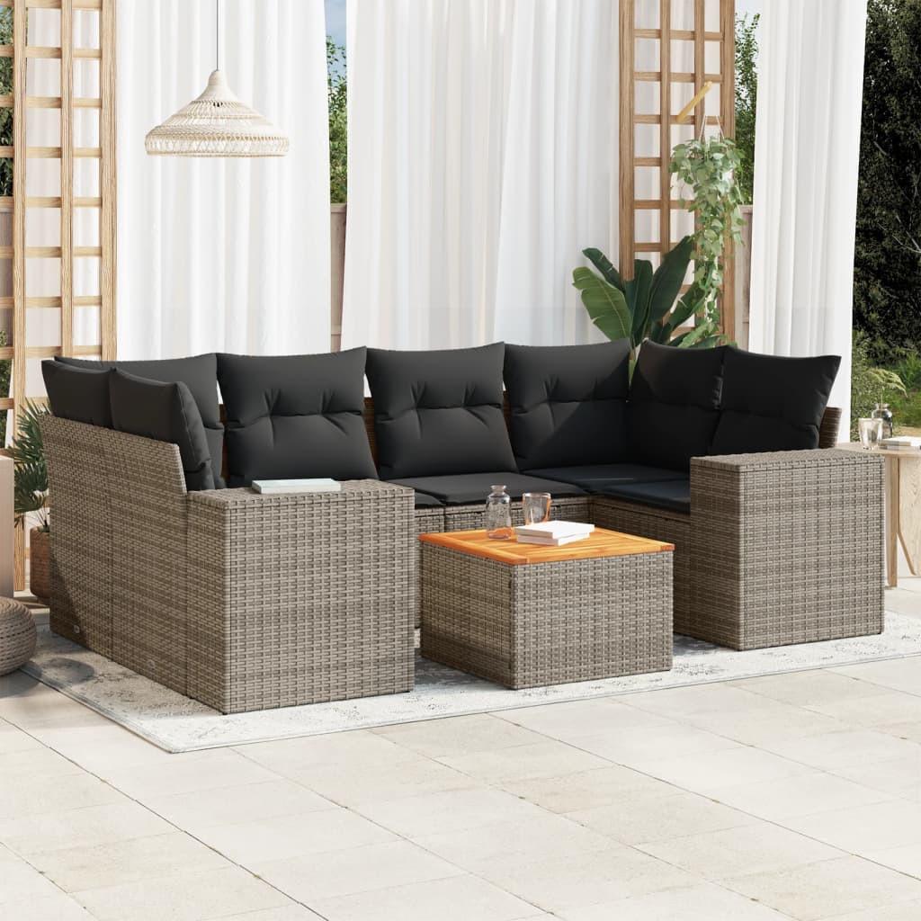 VidaXL Garten sofagarnitur poly-rattan  