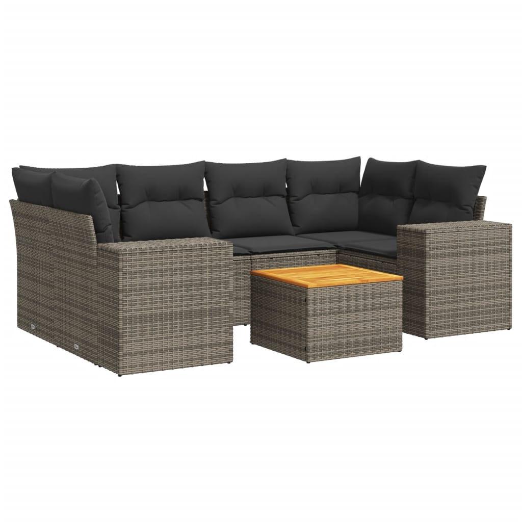 VidaXL Garten sofagarnitur poly-rattan  