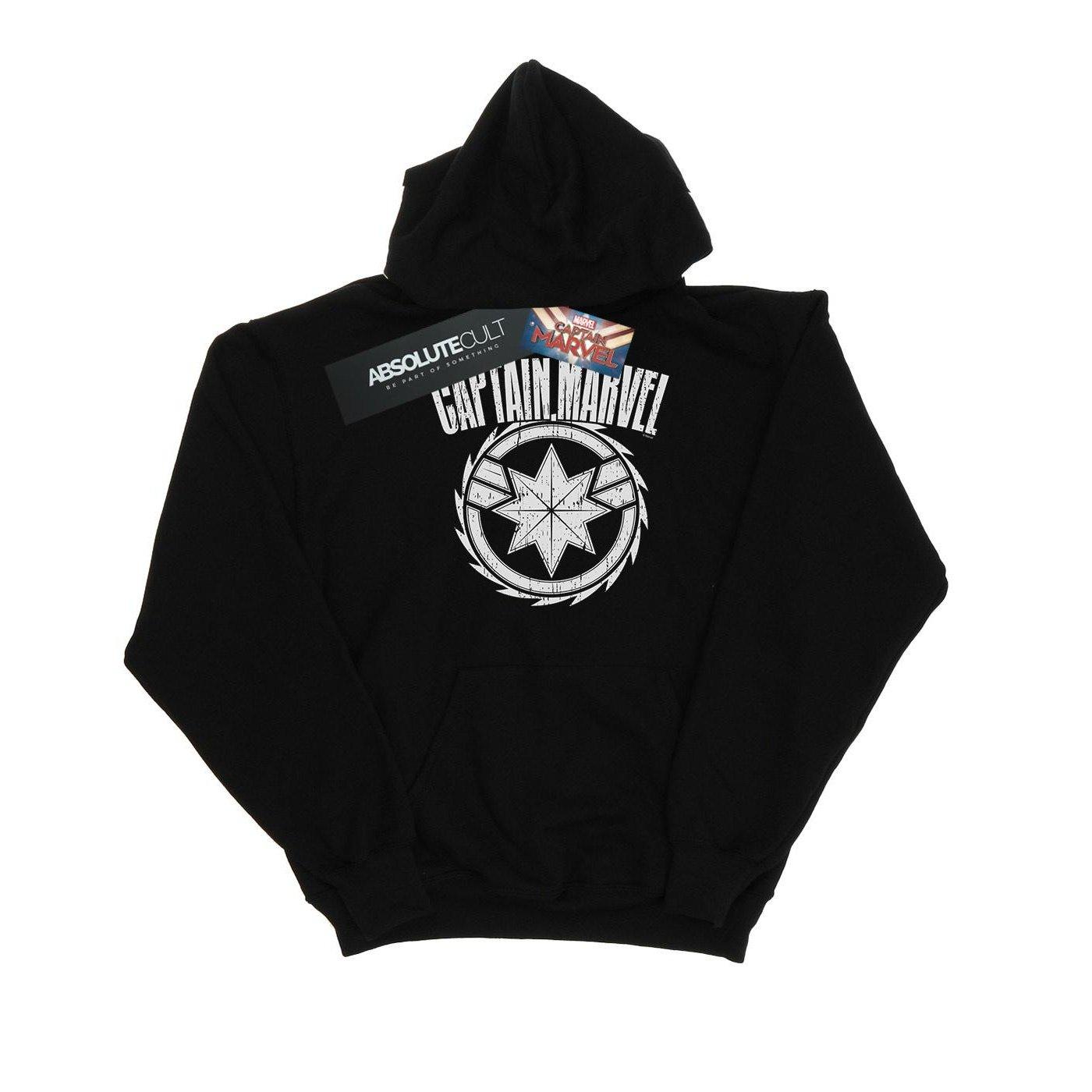 Image of Captain Blade Emblem Kapuzenpullover Damen Schwarz L