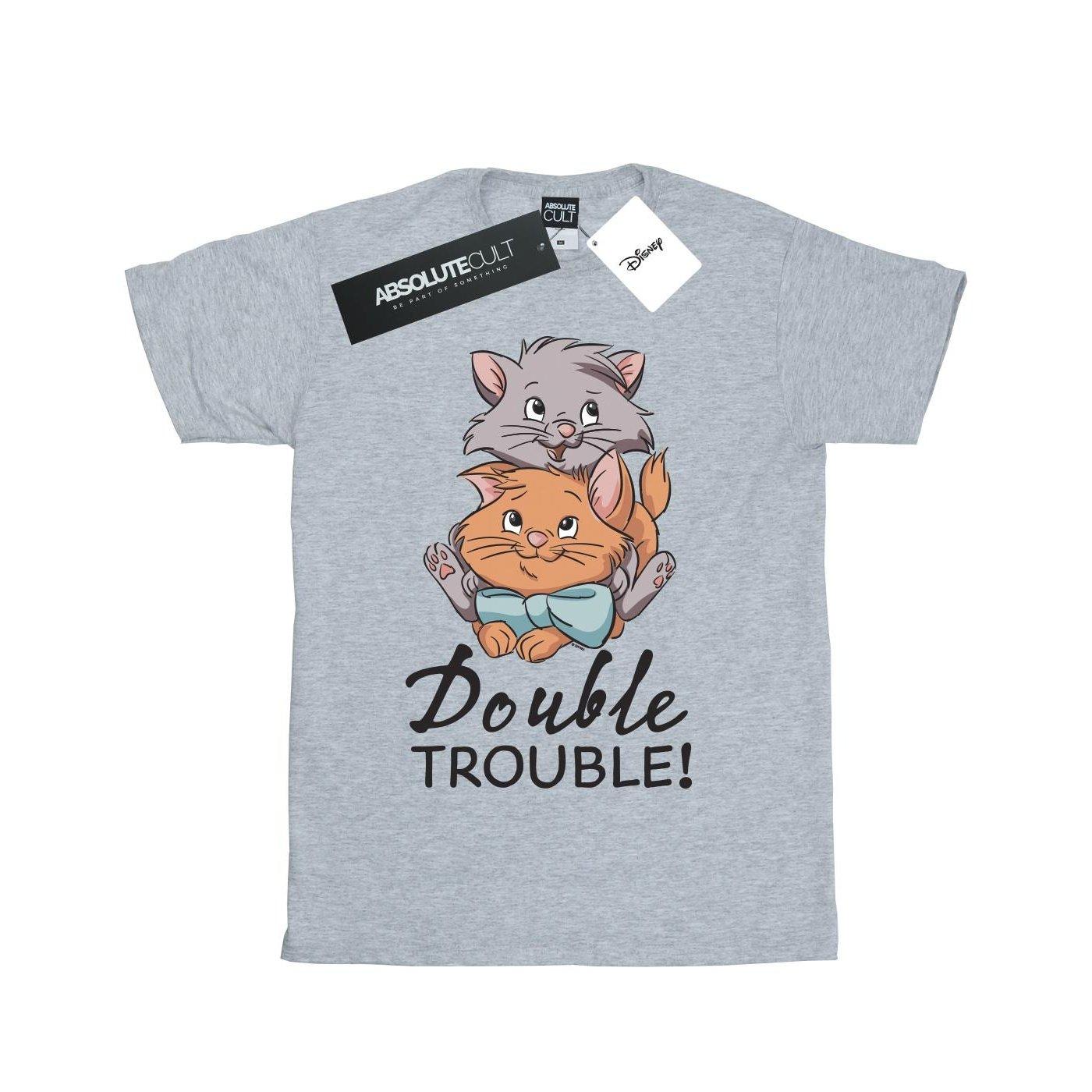 Image of The Aristocats Double Trouble Tshirt Unisex Grau 152-158