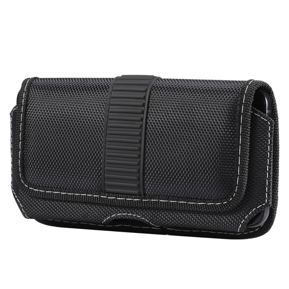 Cover-Discount  Universel - Sacoche ceinture Oxford avec clip / M 