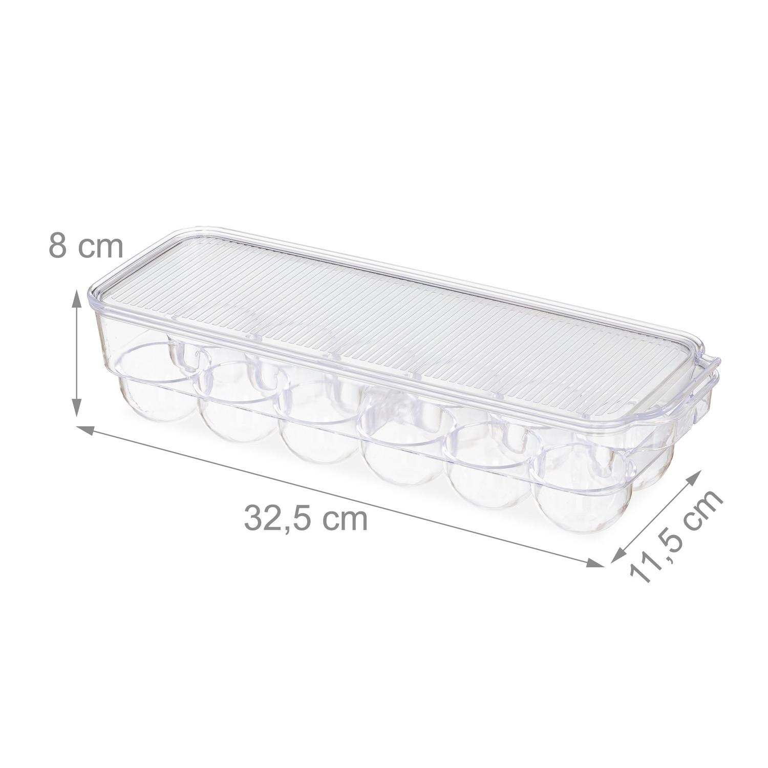 B2X Scatola per le uova per il frigorifero, 12 uova  