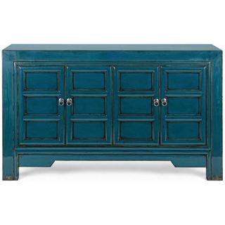 mutoni Sideboard Jinan Blau 4 Türen  