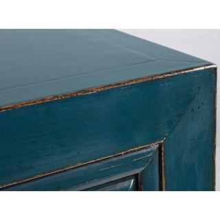 mutoni Sideboard Jinan Blau 4 Türen  