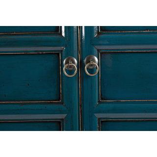 mutoni Buffet Jinan bleu 4 portes  