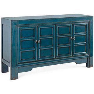 mutoni Buffet Jinan bleu 4 portes  