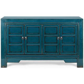 mutoni Buffet Jinan bleu 4 portes  