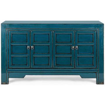 Credenza Jinan blu 4 ante