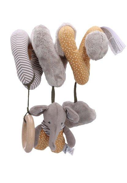 Image of Spielzeugspirale Elefant Eddy Multicolor