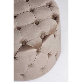 mutoni Pouf Lorella taupe  