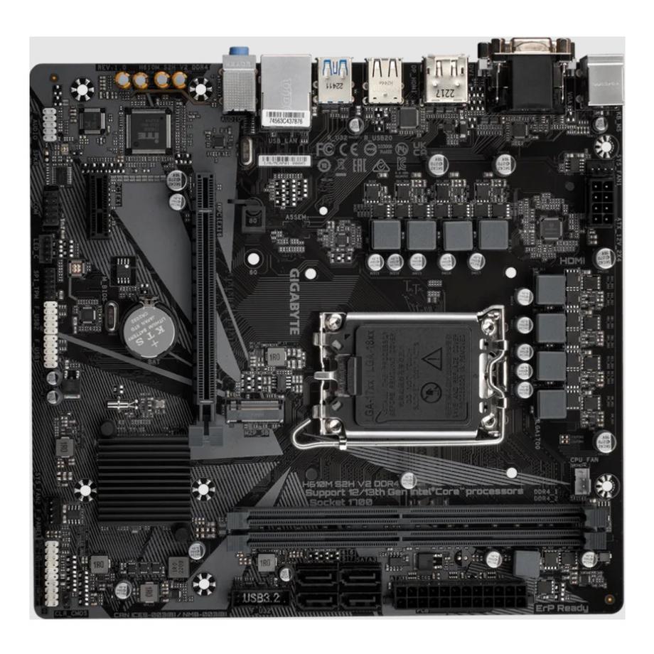 Gigabyte  H610M S2H V2 DDR4 scheda madre Intel H610 Express LGA 1700 micro ATX 
