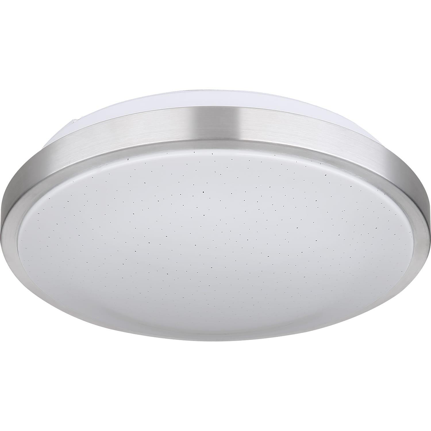 mutoni Plafonnier Gregory aluminium brossé LED  