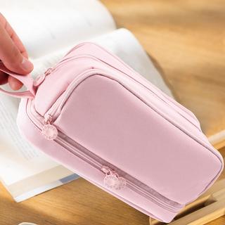 Only-bags.store Trousse à crayons avec grande capacité Trousse à crayons à 3 compartiments Trousse à crayons portable pour l'école pour l'étudiant  