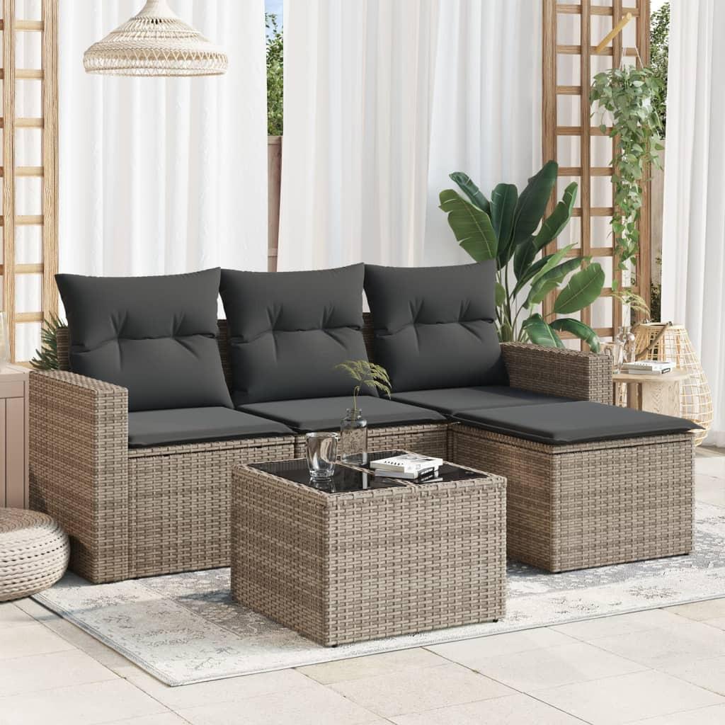 VidaXL Garten sofagarnitur poly-rattan  