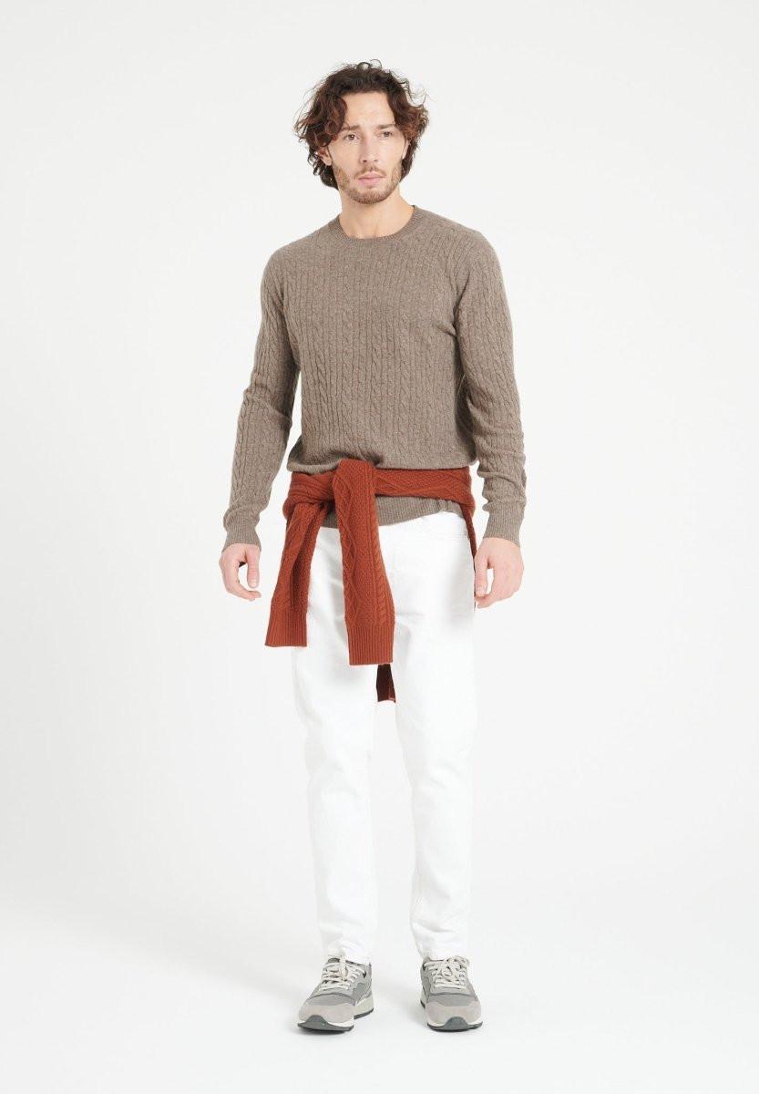 Studio Cashmere8  ZACH 5 Pull col rond - 100% cachemire 