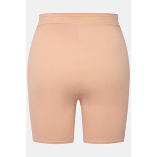 Ulla Popken  Pantaloncino modellante a vita alta con effetto incrociato e alta fascia in mesh 