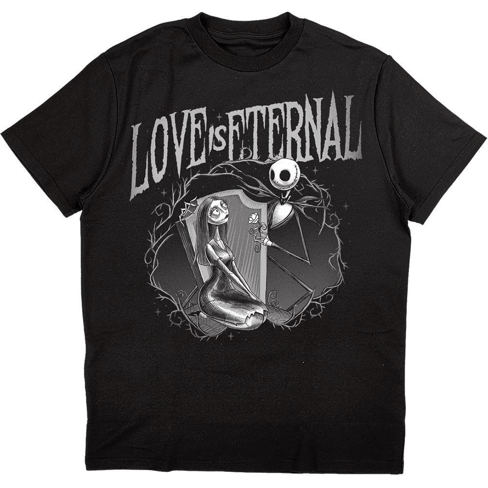 Image of Love Is Eternal Tshirt Damen Schwarz S