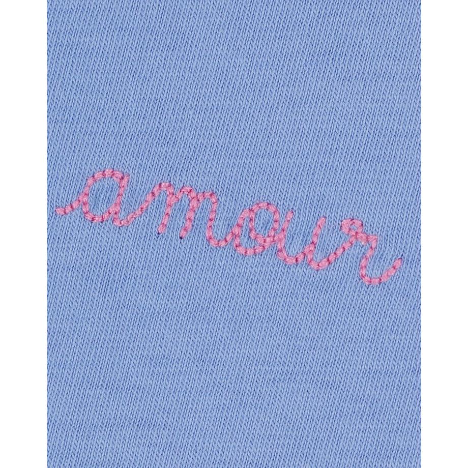 Maison labiche Amour Chateau V-Ausschnitt T-Shirt  