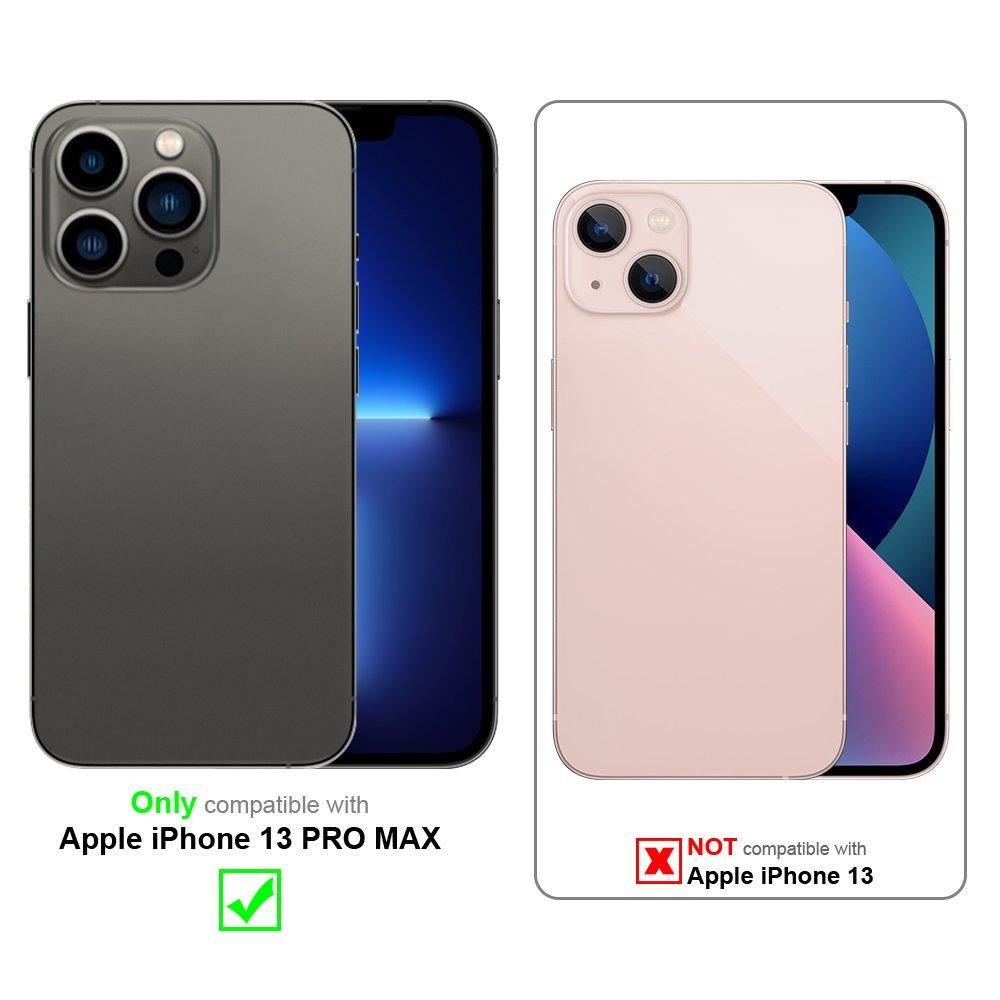 Cadorabo  Plein écran Film de protection compatible avec Apple iPhone 13 PRO MAX - Verre de protection d'écran durci (Tempered) d'une dureté de 9H avec 3D Touch 