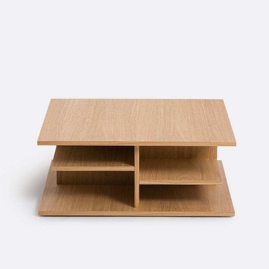 La Redoute Intérieurs Table basse plaquée chêne  