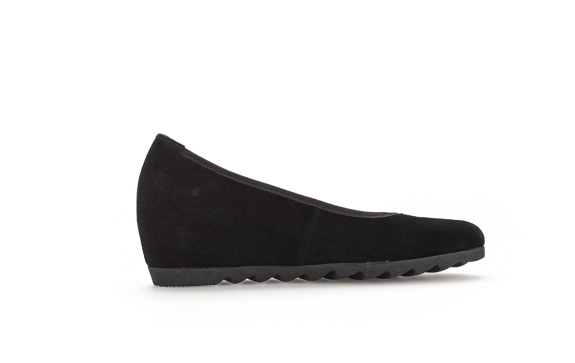 Image of - Wildleder Pumps Damen Schwarz 40