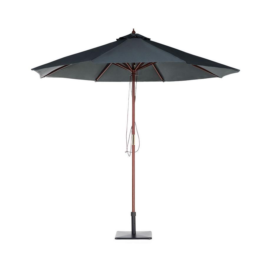 Beliani Parasol de jardin en Tissu TOSCANA  