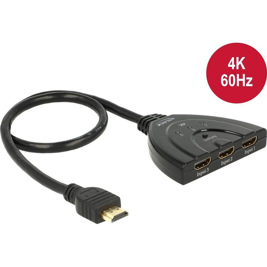 DeLock  DELOCK 18600 VIDEO-SWITCH HDMI 