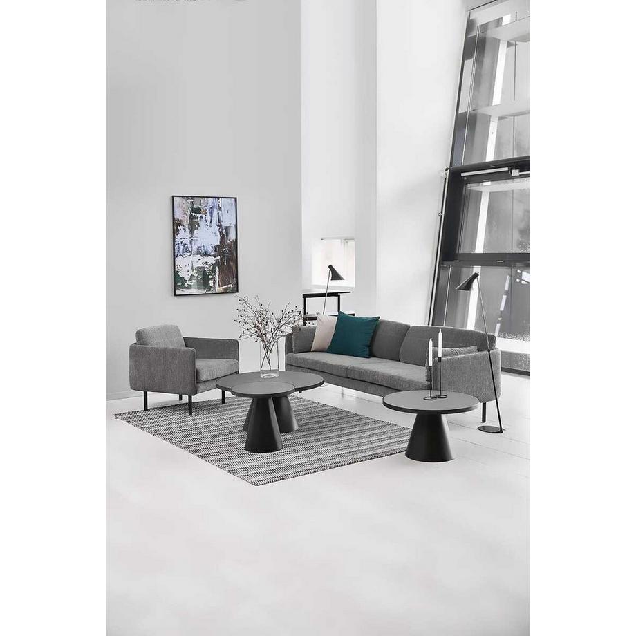 mutoni Couchtisch Eliot Glas Keramik rund 65  
