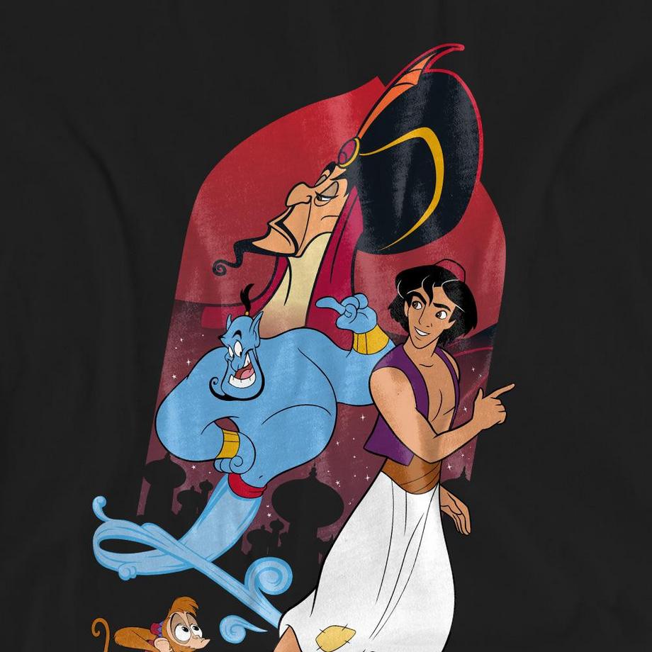 Aladdin T-Shirt Stampa Grafica  