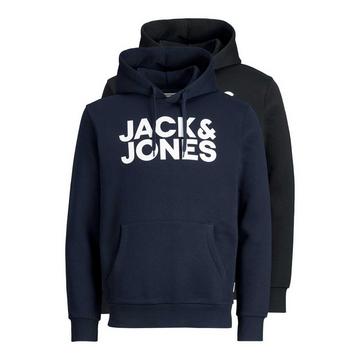 Felpa  Vestibilità confortevole-JJECORP LOGO SWEAT HOOD