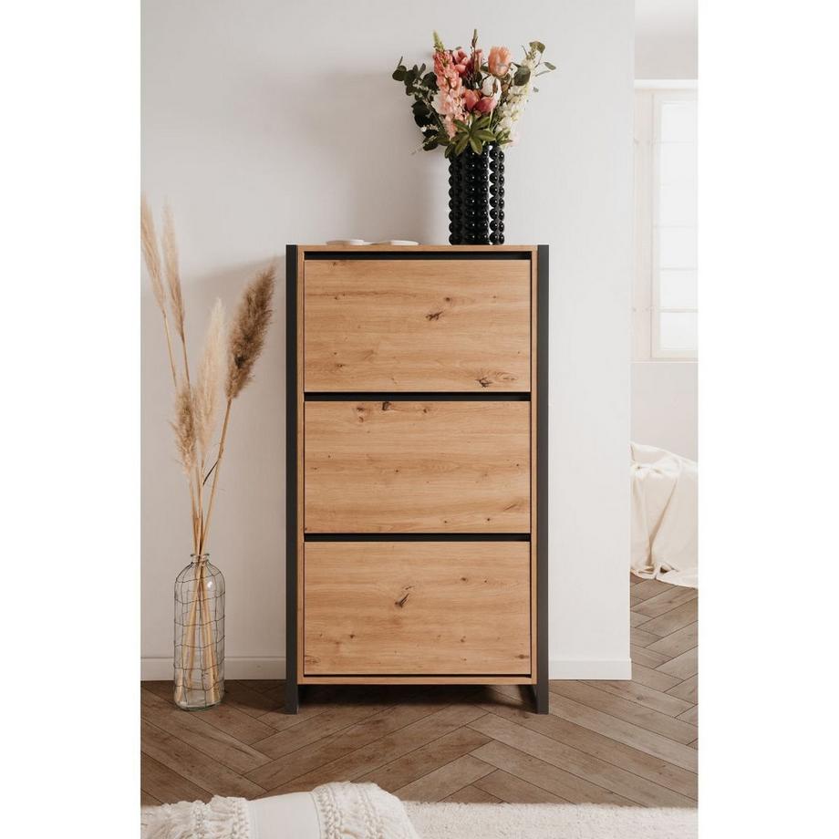 Calicosy Mobile porta scarpe a 3 ante L70 cm - DENVER  